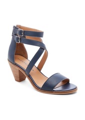 Lucky Brand Ressia Double Ankle Strap Sandal in Indigo Leather at Nordstrom