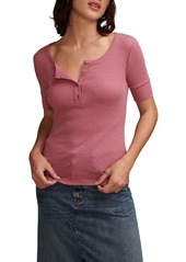 Lucky Brand Rib Henley