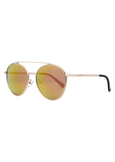 Lucky Brand Round Sunglasses OBISPO Gold 54mm