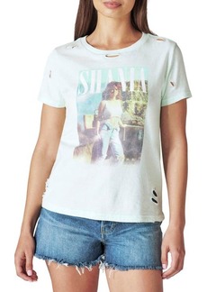 Lucky Brand Shania Twain Graphic Tee in Hint Of Mint at Nordstrom