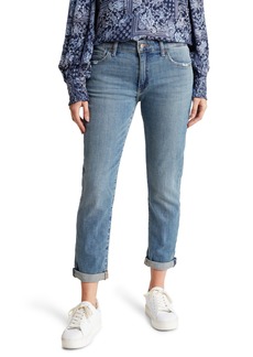 Lucky Brand Sienna Crop Cuffed Slim Boyfriend Jeans in Azure Bay Clean at Nordstrom Rack