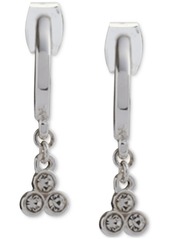 Lucky Brand Silver-Tone 4-Pc. Set Hoop & Drop Earrings - Silver