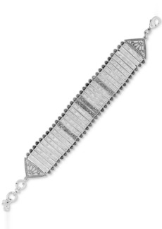 Lucky Brand Silver-Tone Link Bracelet - Silver