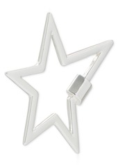 Lucky Brand Silver-Tone Open Star Pin - Silver