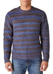 Lucky Brand Space Dye Crewneck Sweater