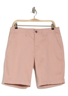 Lucky Brand Stretch Cotton Sateen Chino Shorts in Antique Rose at Nordstrom Rack