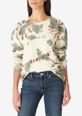 Lucky Brand Tie-Dyed Pullover Sweatshirt