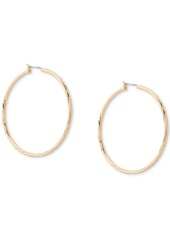 Lucky Brand Two-Tone 3-Pc. Set Textured Hoop Earrings - Yellow