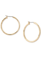 Lucky Brand Two-Tone 3-Pc. Set Textured Hoop Earrings - Yellow