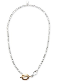 "Lucky Brand Two-Tone Modern Chain 17"" Strand Necklace - Ttone"