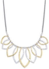 Lucky Brand Two-Tone Petal Statement Necklace