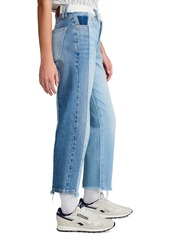 Lucky Brand Women's 90s Loose Crop Spliced Jeans - Pieced Together