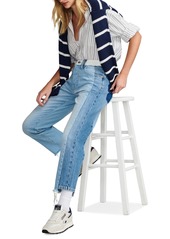 Lucky Brand Women's 90s Loose Crop Spliced Jeans - Pieced Together