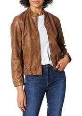 Lucky Brand Women's ANA Leather Jacket  M