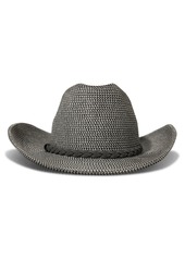 Lucky Brand Women's Banded Western Hat - Gray
