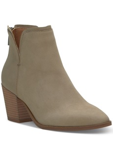 Lucky Brand Women's Beylon Cutout Ankle Booties - Dune Leather
