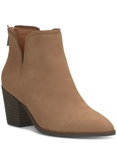 Lucky Brand Women's Beylon Cutout Ankle Booties - Canella Leather
