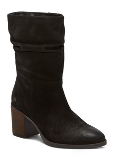 Lucky Brand Women's Bitsie Slouch Pull-On Boots - Black Suede