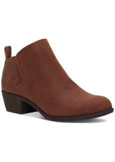 Lucky Brand Women's Bollo Chop Out Booties - Ginger Leather