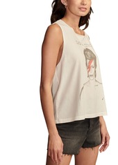 Lucky Brand Women's Bowie Braided-Back Muscle Tank - Marshmallow