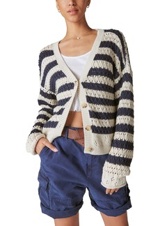 Lucky Brand Women's Button Front Knit Cardigan
