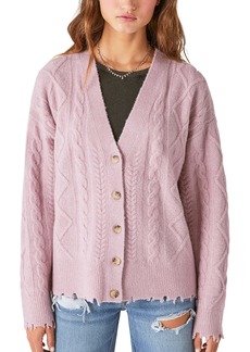 Lucky Brand Women's Cable Cardigan