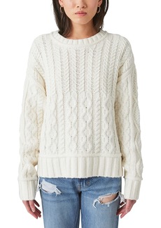 Lucky Brand Women's Cable Crew Sweater