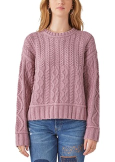 Lucky Brand Women's Cable Crew Sweater