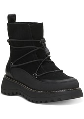 Lucky Brand Women's Caelia Pull-On Lug Sole Winter Boots - Black Suede