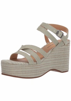 Lucky Brand Women's CARLISHA Wedge Sandal Desert sage