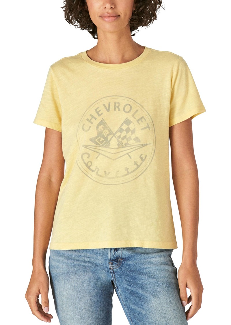 Lucky Brand Women's Chevrolet Classic Crew Tee