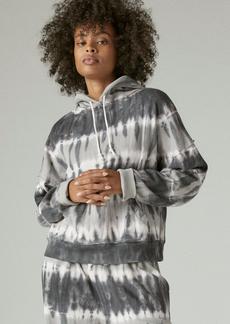 Lucky Brand Womens Chill At Home Fleece Hoodie