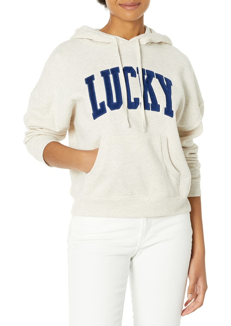 Lucky Brand womens Chill Home Fleece Hoodie Hooded Sweatshirt   US