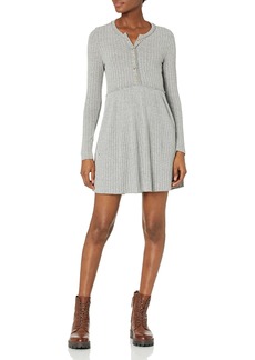 Lucky Brand womens Cloud Jersey Wide Ribbed Dress   US