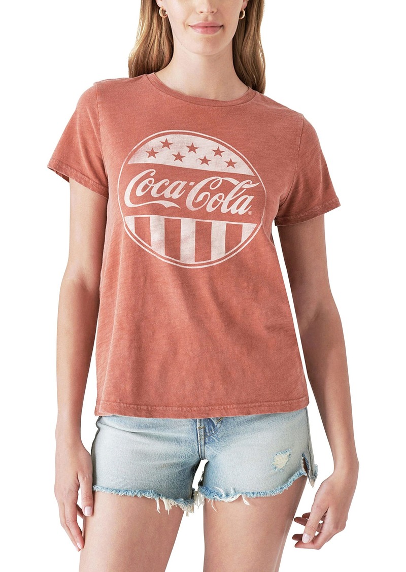 Lucky Brand Women's Coke Circle Classic Crew