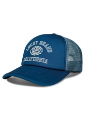 Lucky Brand Women's Collegiate Trucker Hat - Blue