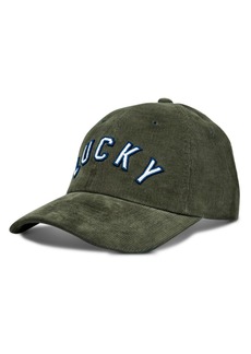 Lucky Brand Women's Cord Baseball Hat - Caper