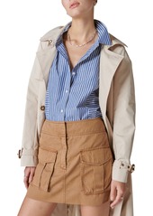 Lucky Brand Women's Cotton Clean Cargo Mini Skirt - Chipmunk
