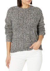 Lucky Brand Women's Crew Neck Marled Sweater