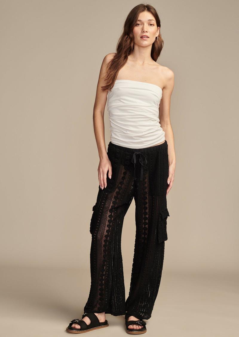 Lucky Brand Women's Crochet Cargo Pant