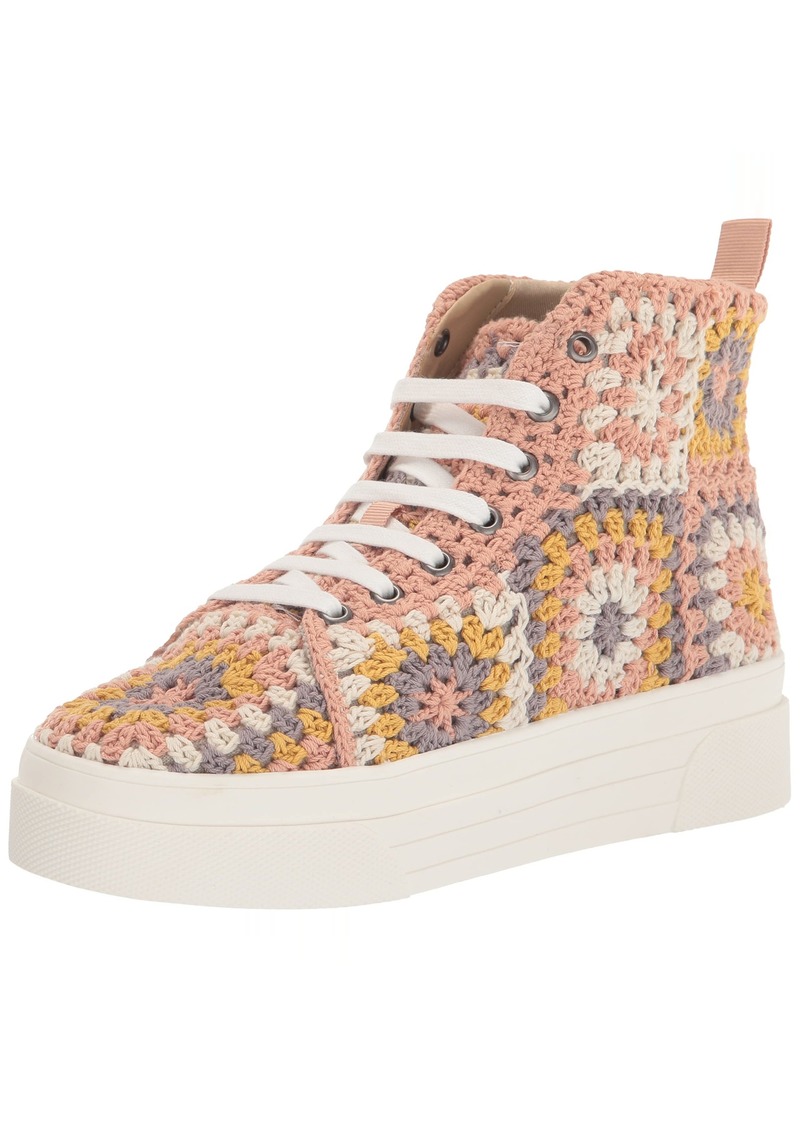 Lucky Brand Women's Curla Crochet Platform Sneaker
