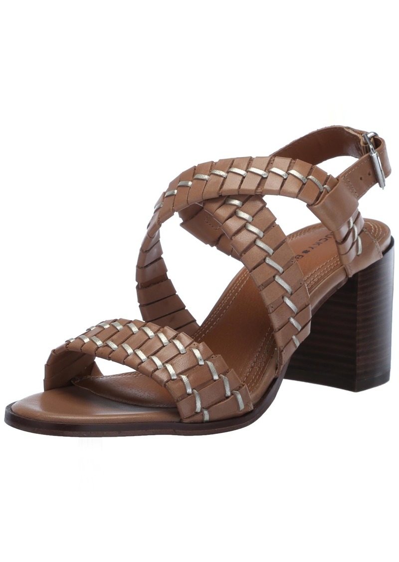 Lucky Brand Women's Dabene Stacked Heel Sandal Heeled