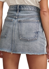 Lucky Brand Women's Denim Button-Fly Mini Skirt - Ella