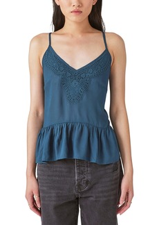 Lucky Brand Women's Embroidered Cami