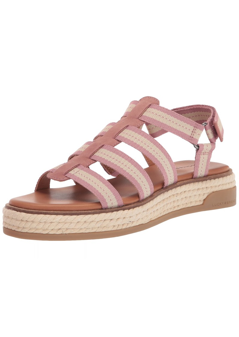 Lucky Brand Women's Emliey Gladiator Sandal Platform