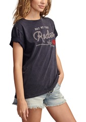 Lucky Brand Women's First Rodeo Boyfriend T-Shirt - Washed Blue