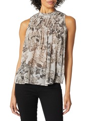 Lucky Brand Women's Floral Tucked Tank Top