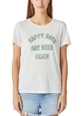 Lucky Brand Women's Happy Days are Beer Again Crew Tee