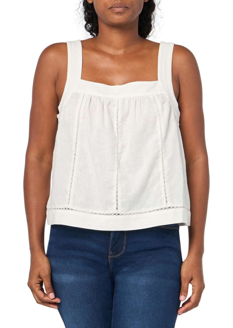 Lucky Brand Women's Hemp Lace Cami Top