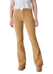 Lucky Brand Women's High Rise Corduroy Stevie Flare Pants - Cider